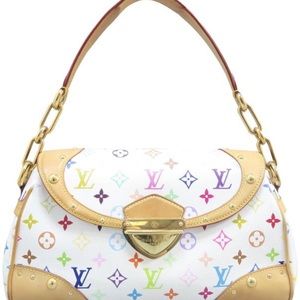 SOLD❌Louis Vuitton Marilyn Multicolor White Canvas